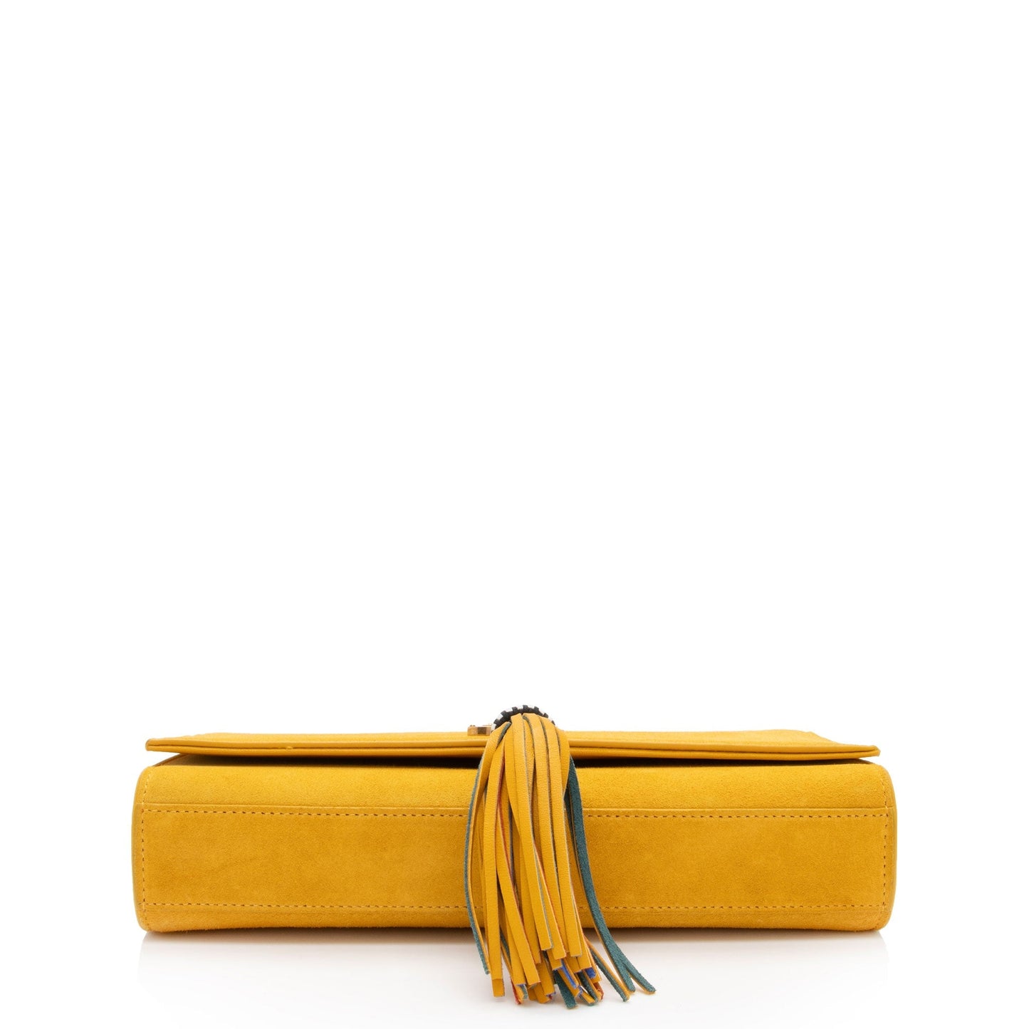 Saint Laurent Suede Monogram Kate Tassel Medium Shoulder Bag ODWp7x