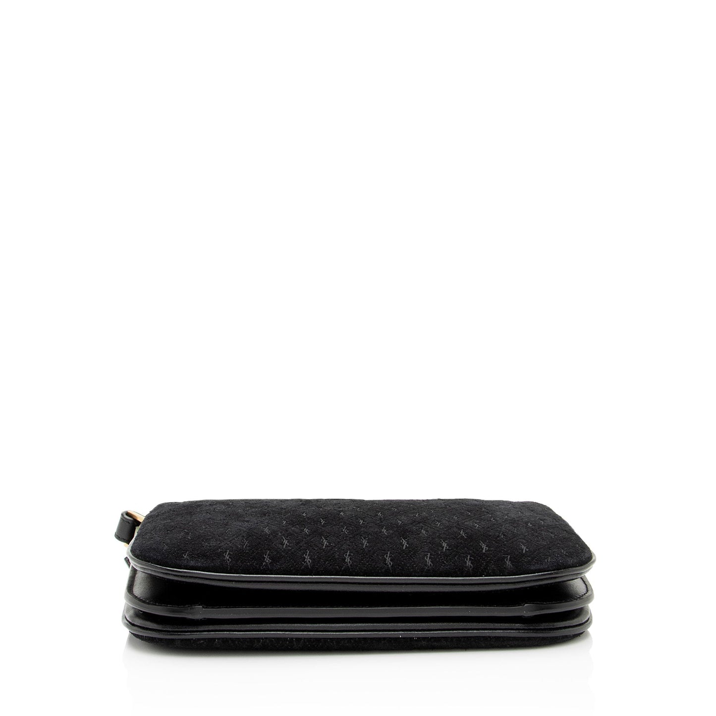 Saint Laurent Suede Monogram King Palm Crossbody Bag eGBpnw