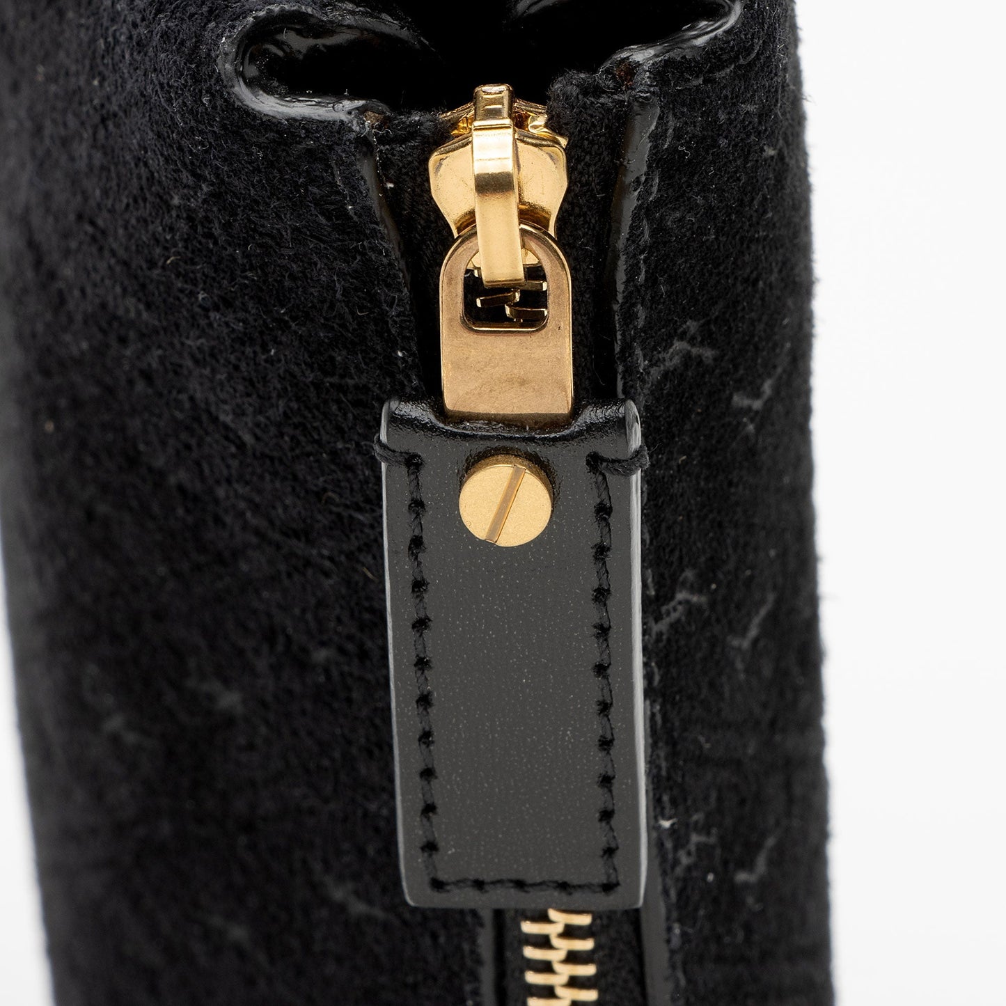 Saint Laurent Suede Monogram King Palm Crossbody Bag eGBpnw