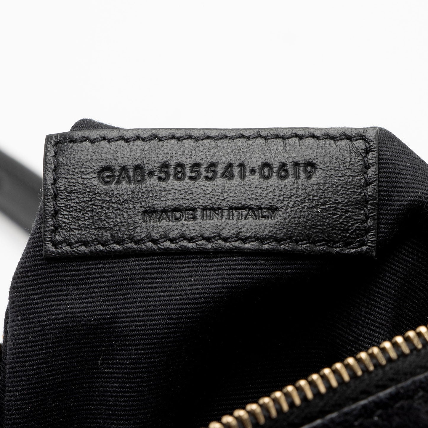 Saint Laurent Suede Monogram King Palm Crossbody Bag eGBpnw