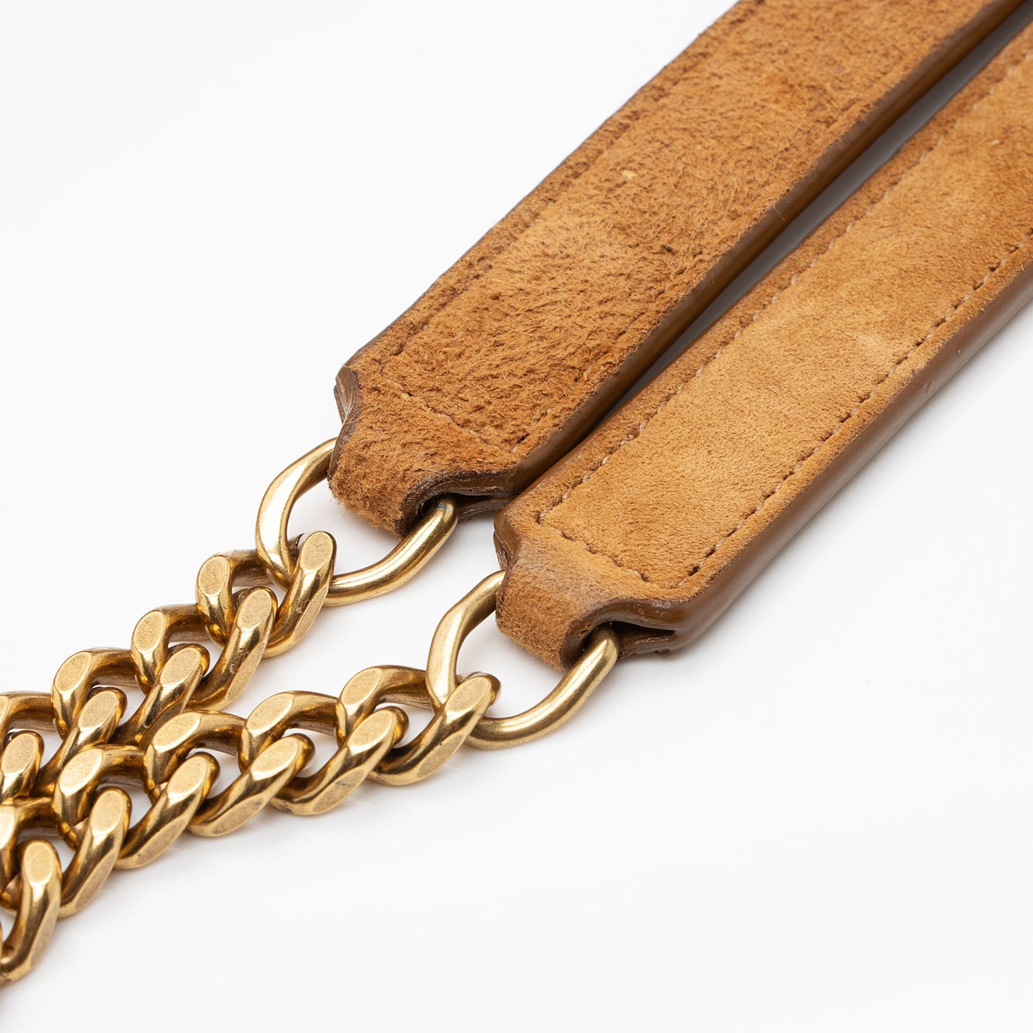Saint Laurent Suede Monogram LouLou Chain Medium Shoulder Bag Fe7rx7