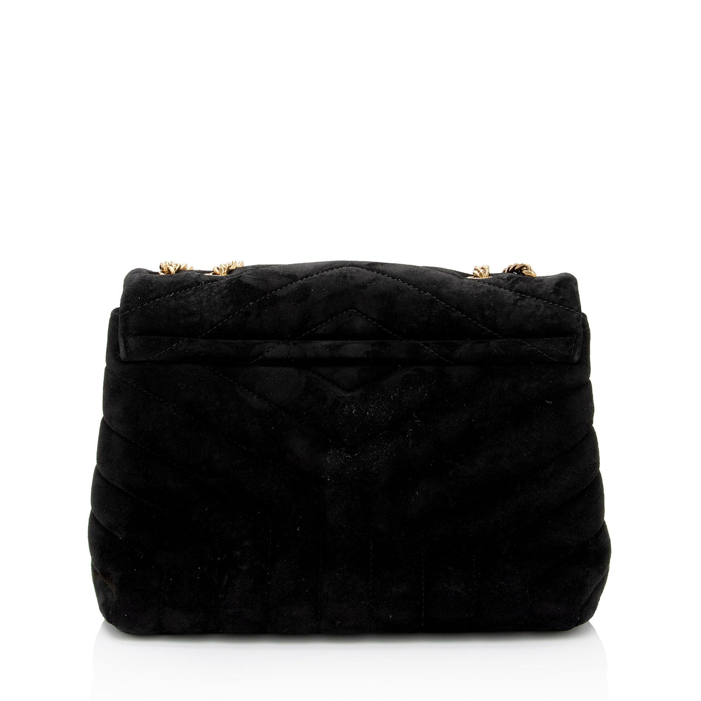Saint Laurent Suede Monogram LouLou Chain Small Crossbody Bag 3u0yIz