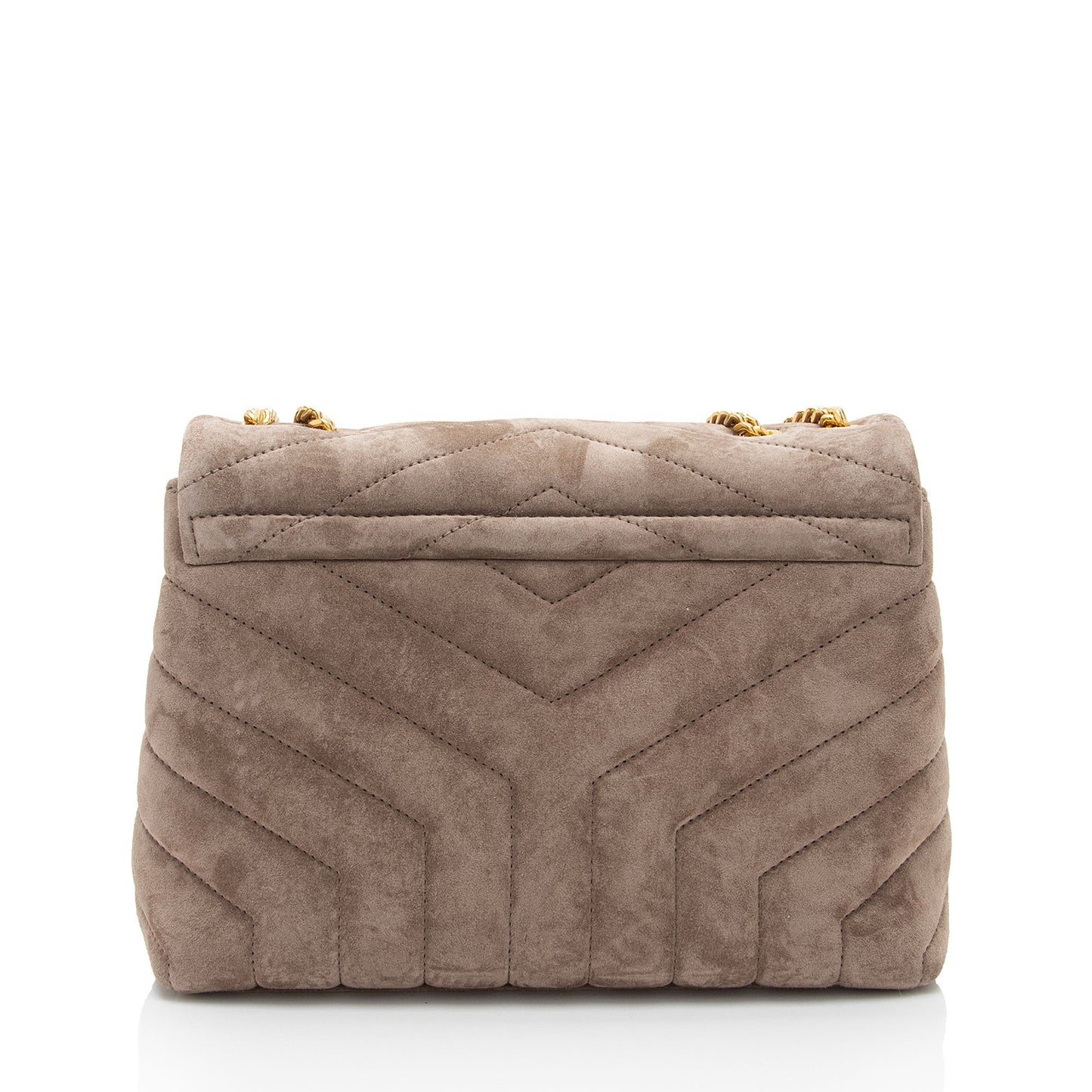 Saint Laurent Suede Monogram LouLou Chain Small Crossbody JtlYPP
