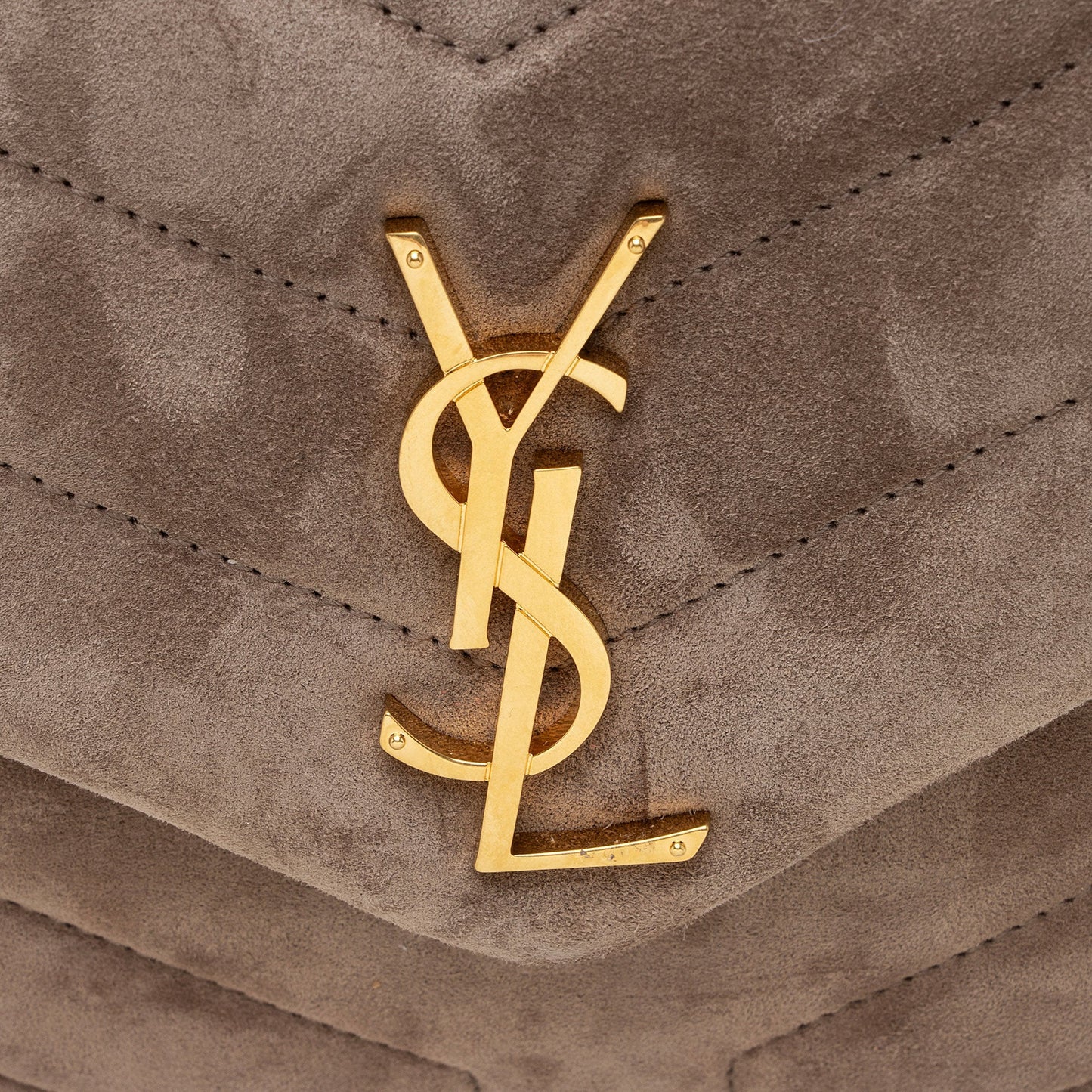 Saint Laurent Suede Monogram LouLou Chain Small Crossbody JtlYPP