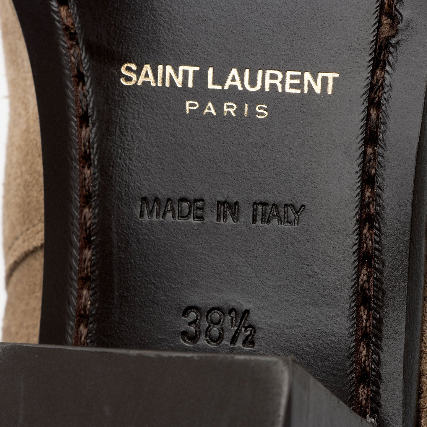 Saint Laurent Suede Wyatt Jodhpur Boots - Size 8.5 / 38.5 4gdvBi