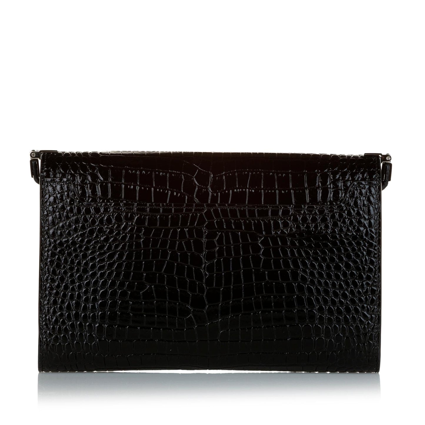 Saint Laurent Uptown Embossed Leather Crossbody Bag (SHG-33189
