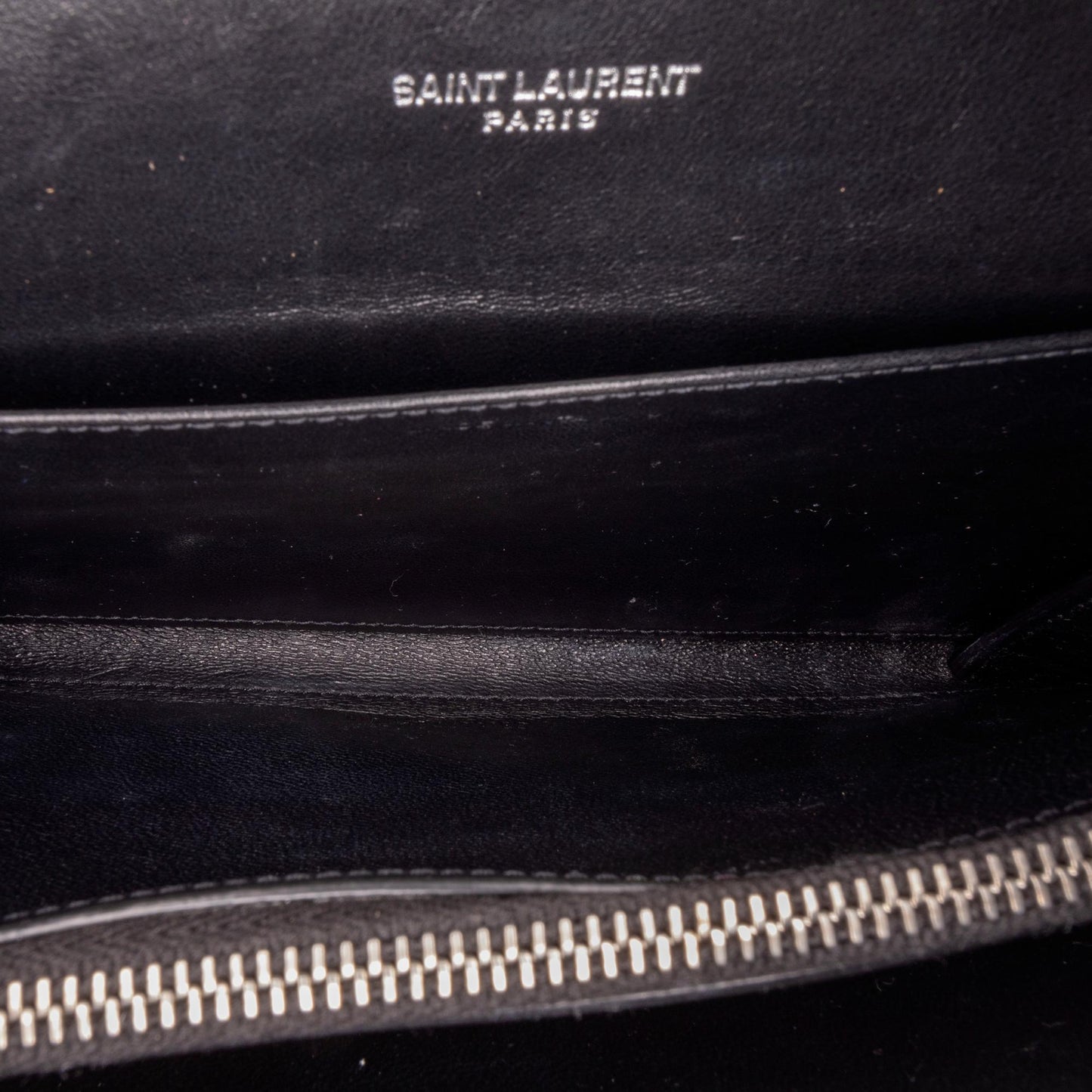 Saint Laurent Uptown Embossed Leather Crossbody Bag (SHG-33189
