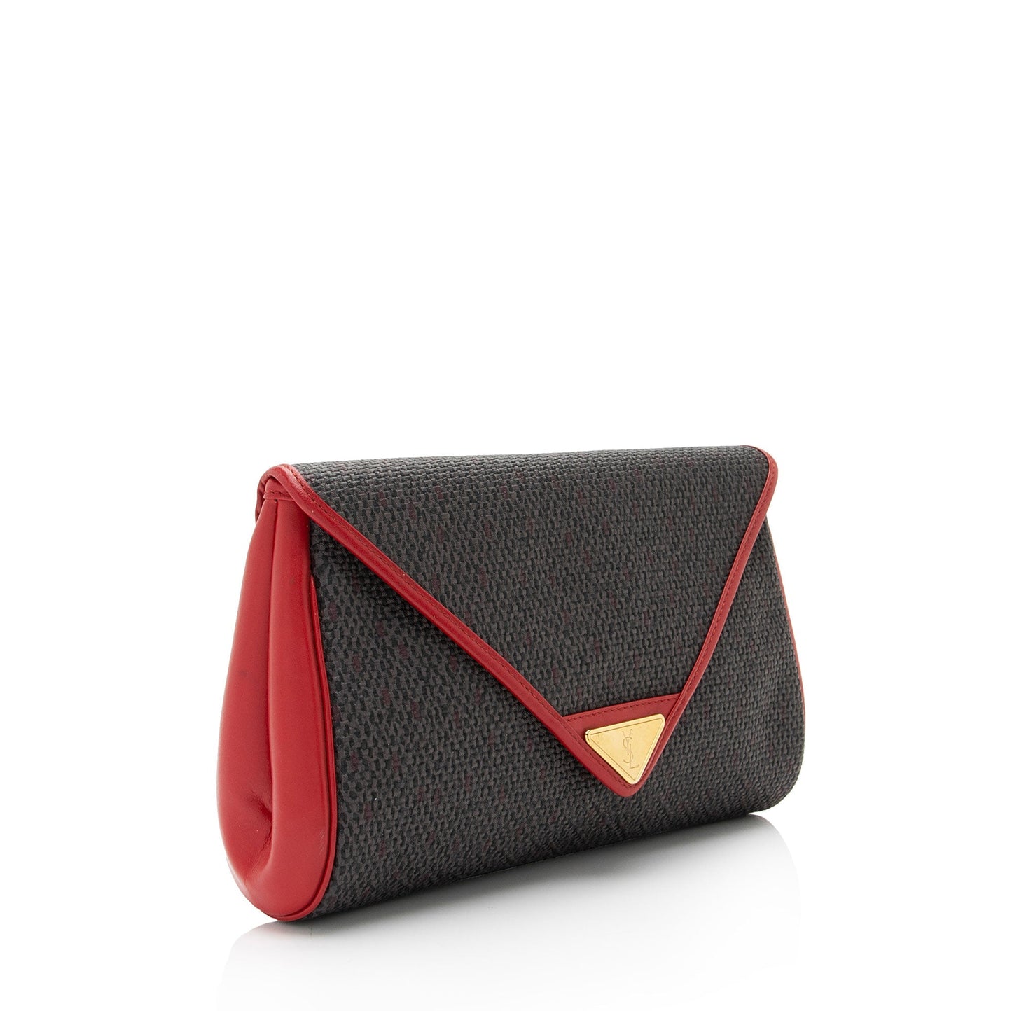 Saint Laurent Vintage Canvas Flap Clutch hM3A1F