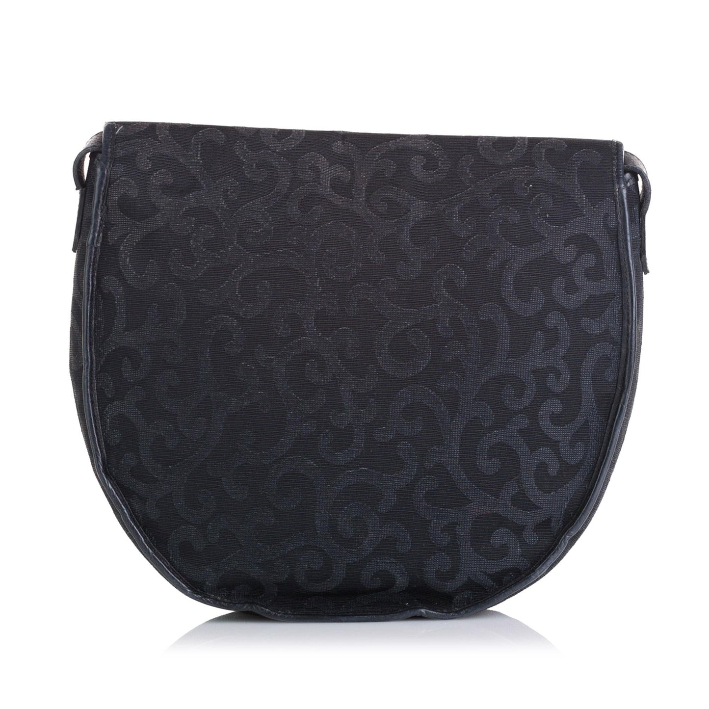 Saint Laurent Vintage Canvas Heart Crossbody (SHG-36183