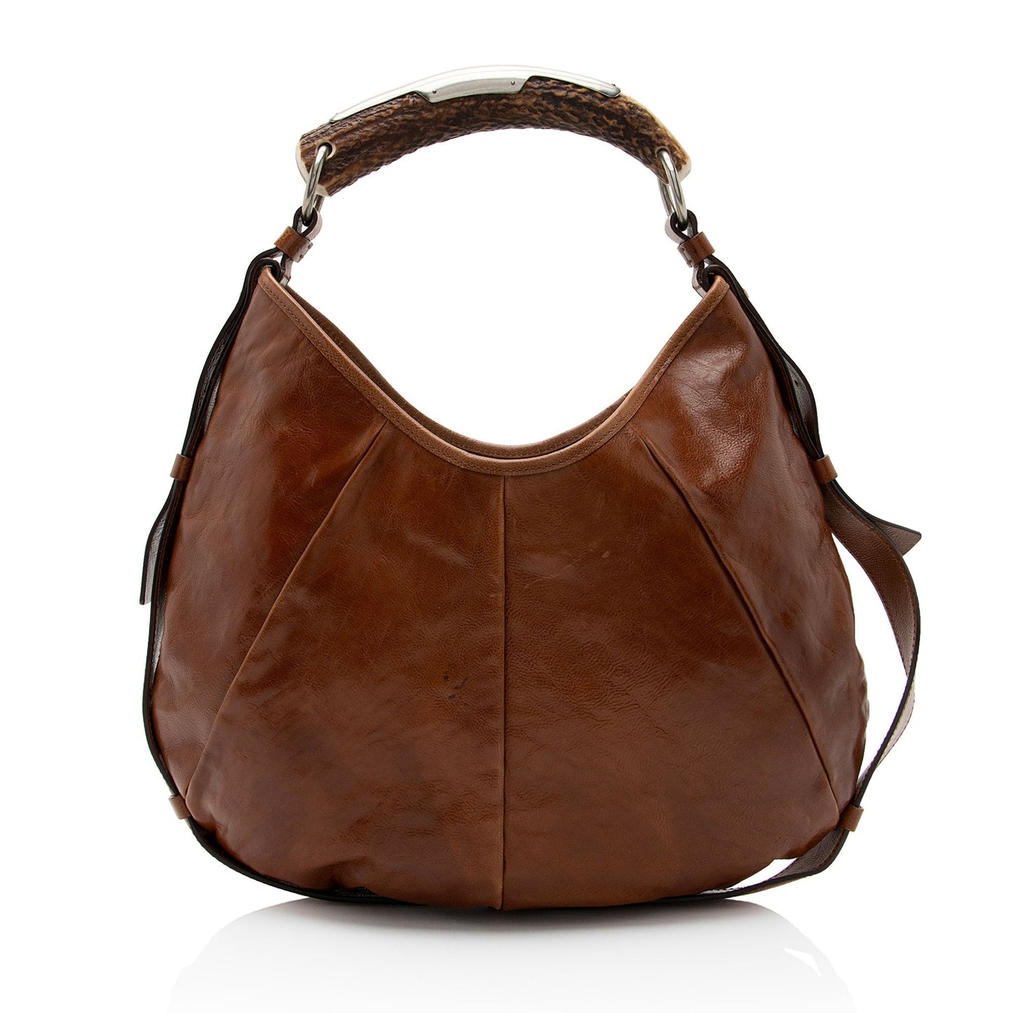 Saint Laurent Vintage Leather Mombasa Saint Tropez Shoulder Bag wIHhzM