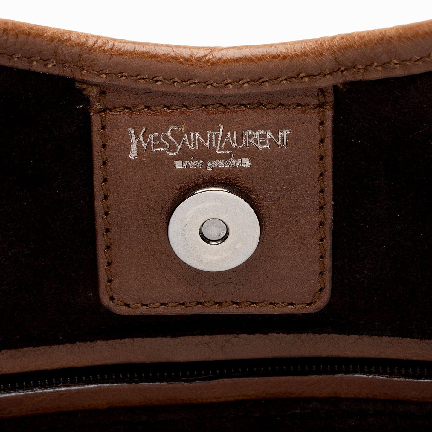 Saint Laurent Vintage Leather Mombasa Saint Tropez Shoulder Bag wIHhzM