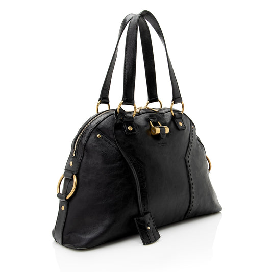 Saint Laurent Vintage Leather Muse Large Satchel 22417