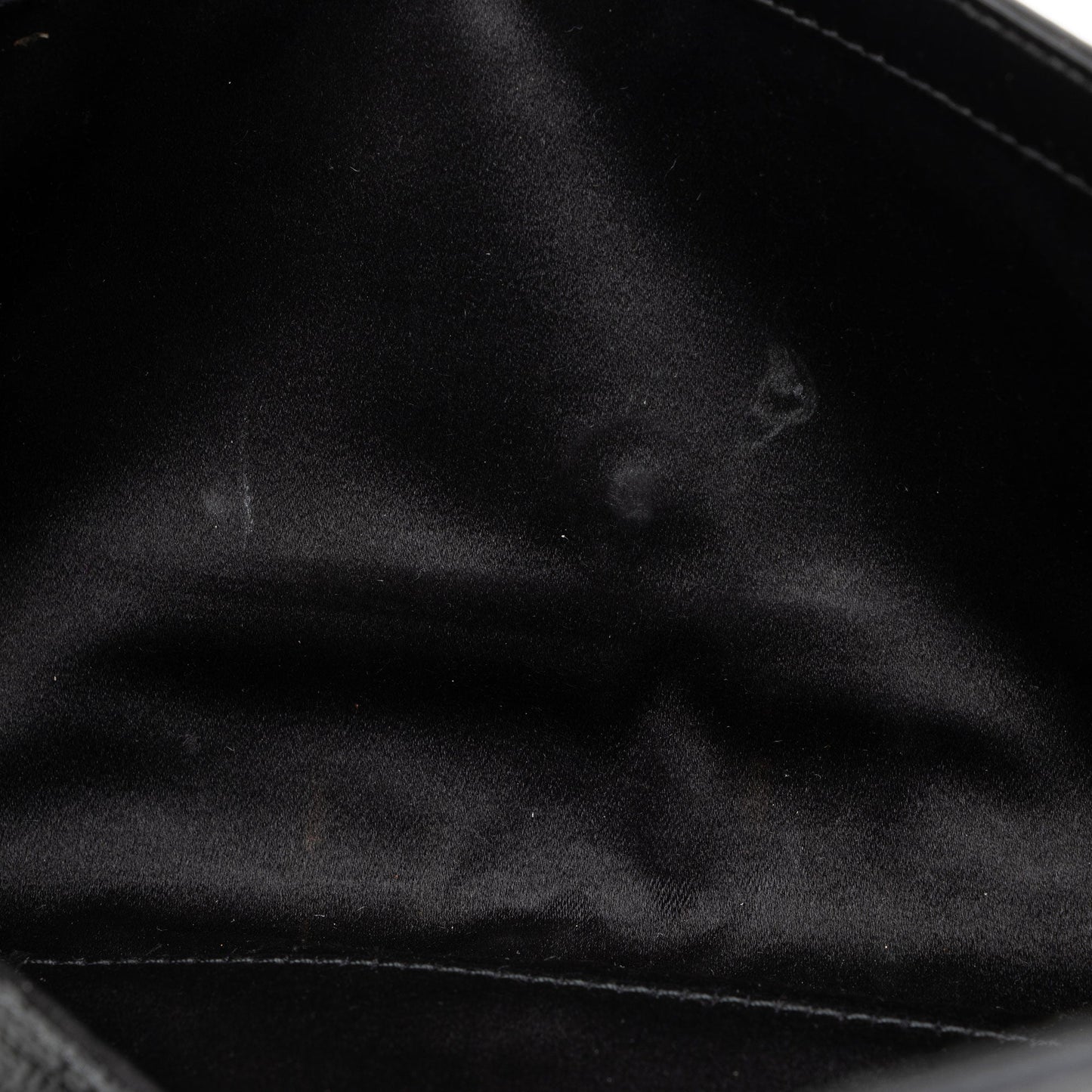 Saint Laurent Vintage Patent Leather Monogram Belle de Jour Clutch 36A795