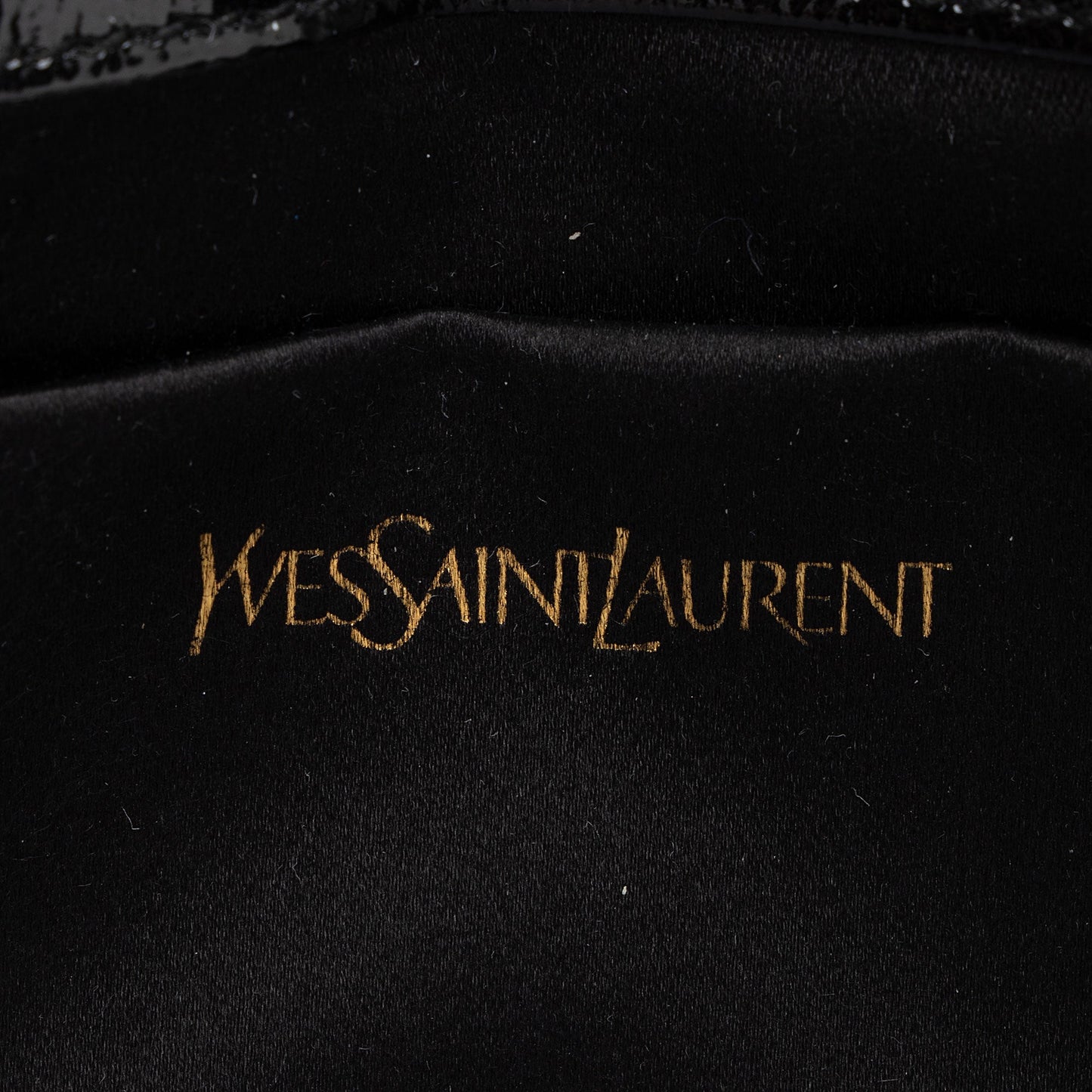 Saint Laurent Vintage Patent Leather Monogram Belle de Jour Clutch BY8Utu