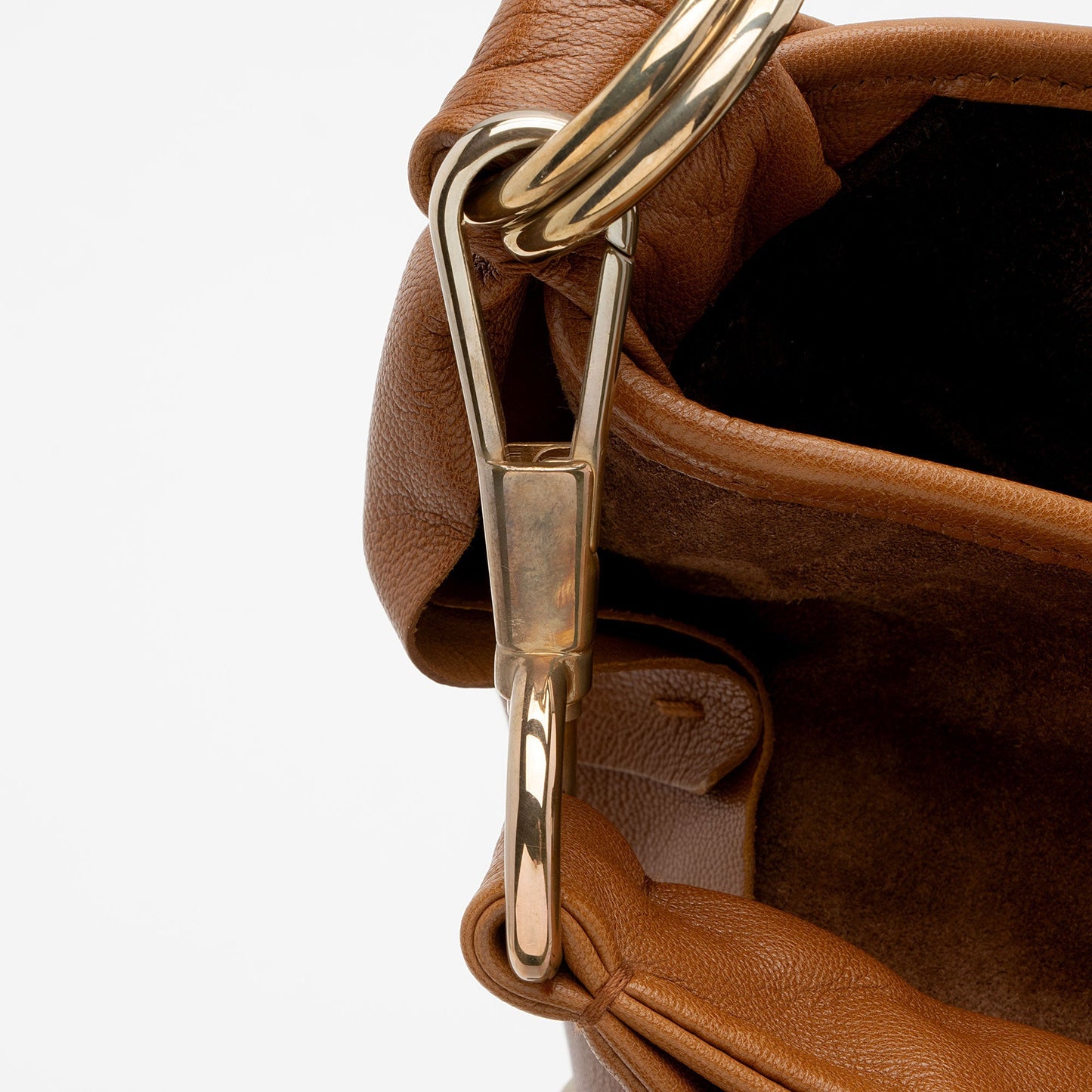 Saint Laurent Vintage Suede St. Tropez Hobo EWDaqk