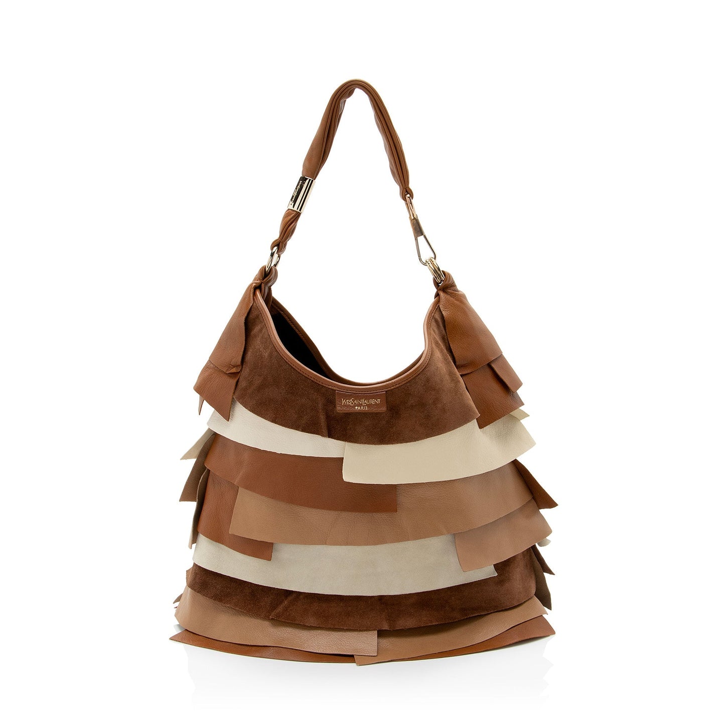 Saint Laurent Vintage Suede St. Tropez Hobo EWDaqk