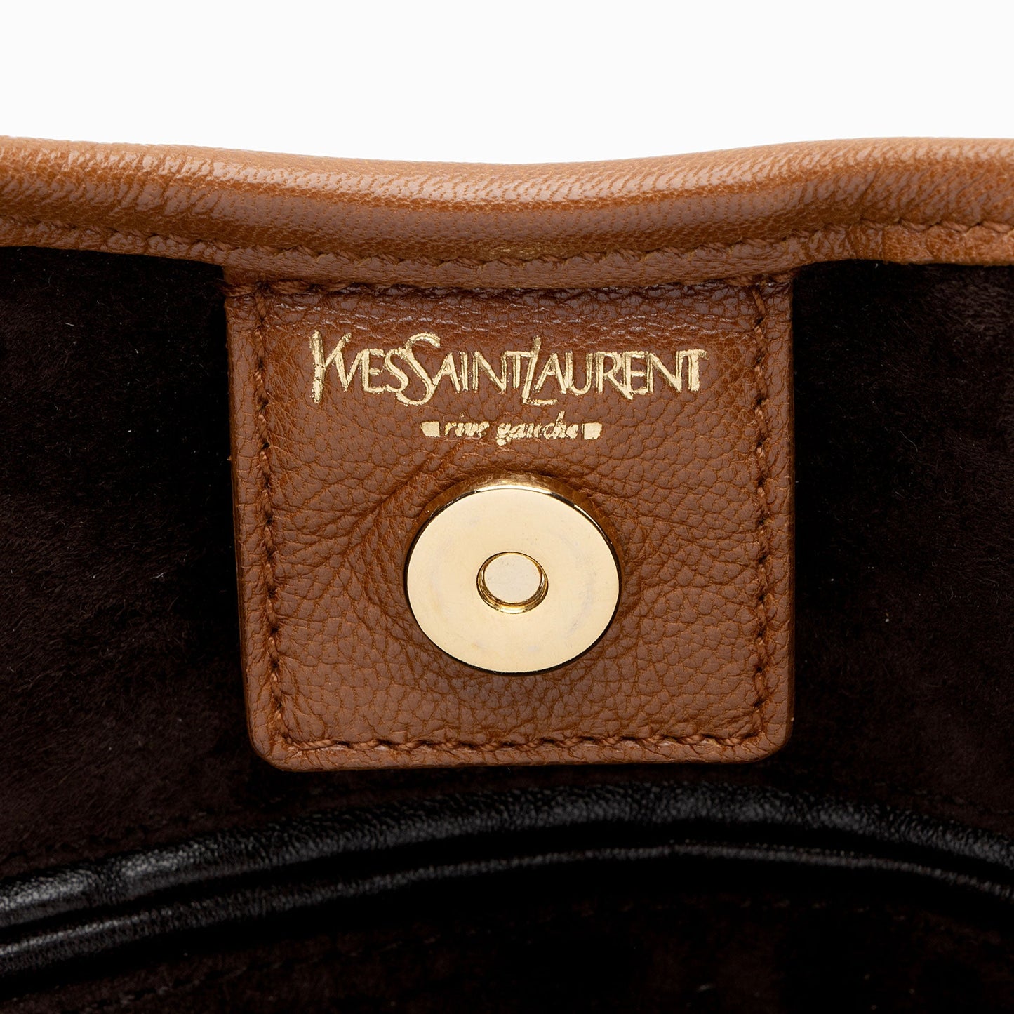Saint Laurent Vintage Suede St. Tropez Hobo EWDaqk