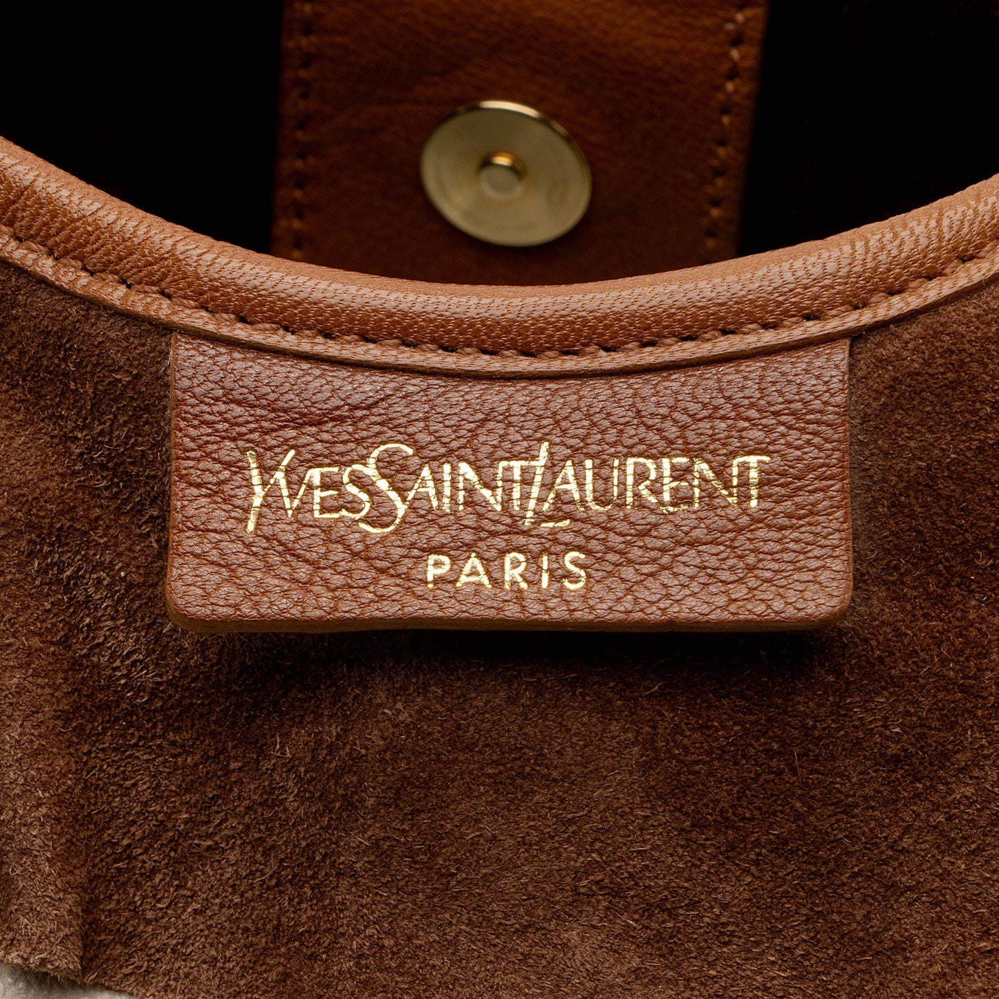 Saint Laurent Vintage Suede St. Tropez Hobo EWDaqk