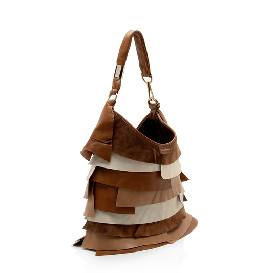 Saint Laurent Vintage Suede St. Tropez Hobo EWDaqk