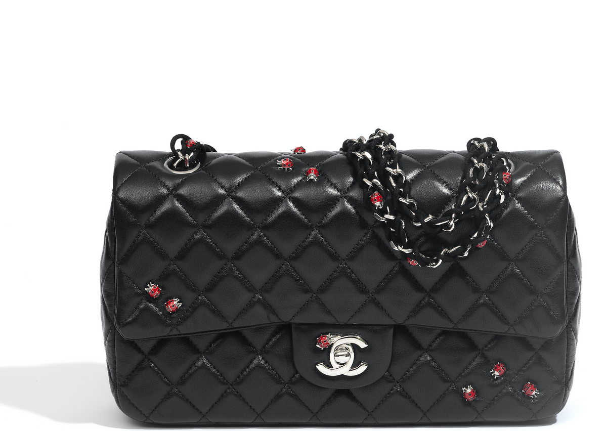 Classic Medium Lady Bug Flap Bag