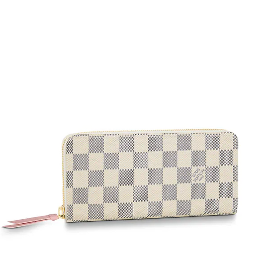 LV Zippy Wallet Damier Azur