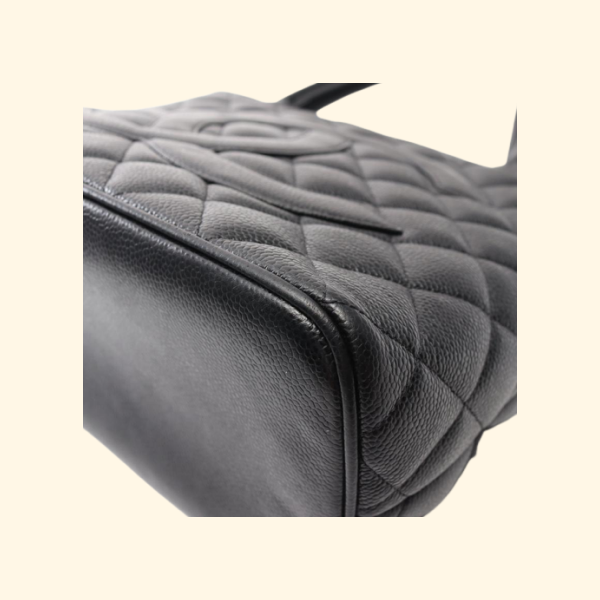 Chanel Reissue Caviar Skin Black Tote HandBag