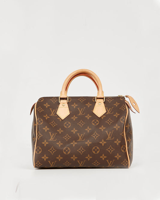 Louis Vuitton Monogram Canvas Speedy 25 Bag