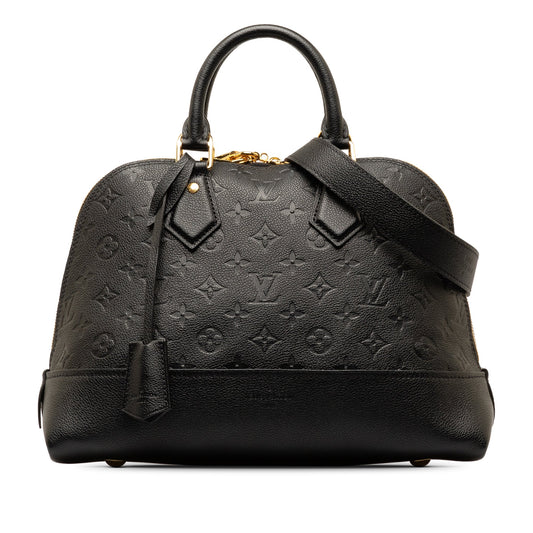 Black Louis Vuitton Monogram Empreinte Neo Alma PM Satchel