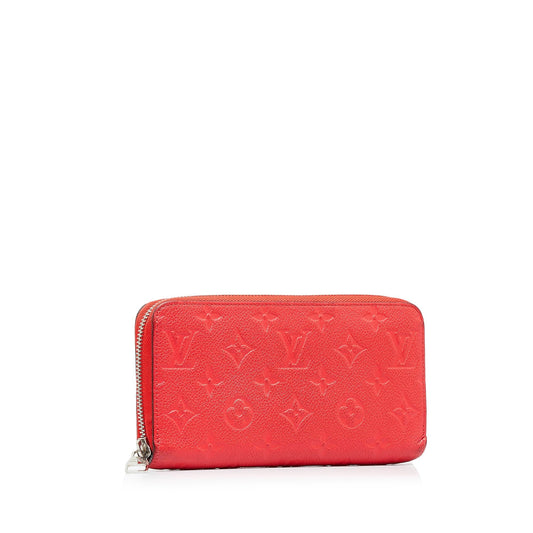 LOUIS VUITTON Monogram Empreinte Zippy Wallet Long Wallets