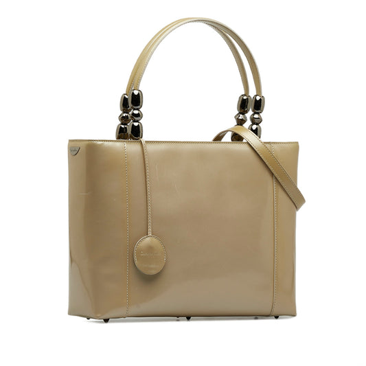 DIOR Patent Malice Pearl Satchel
