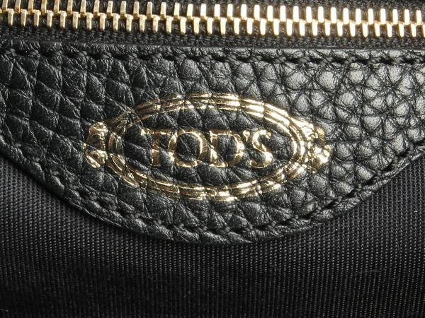 Tod’s Black Due Manici Tote