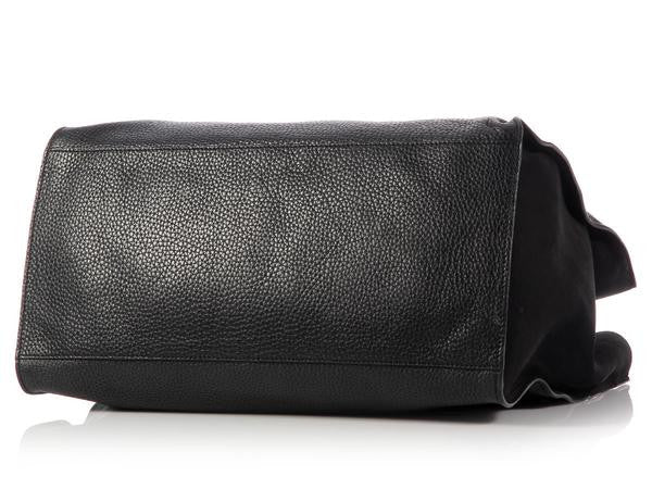 Tod’s Black Due Manici Tote