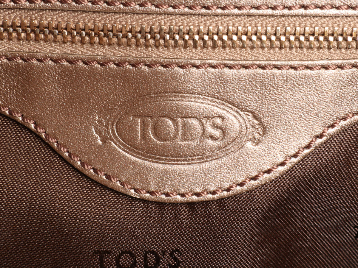 Tod’s Brown G Line Sacca Tote