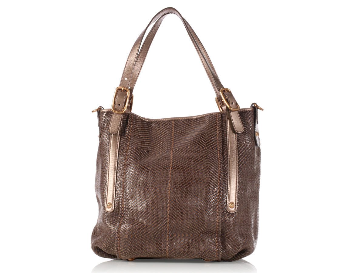 Tod’s Brown G Line Sacca Tote