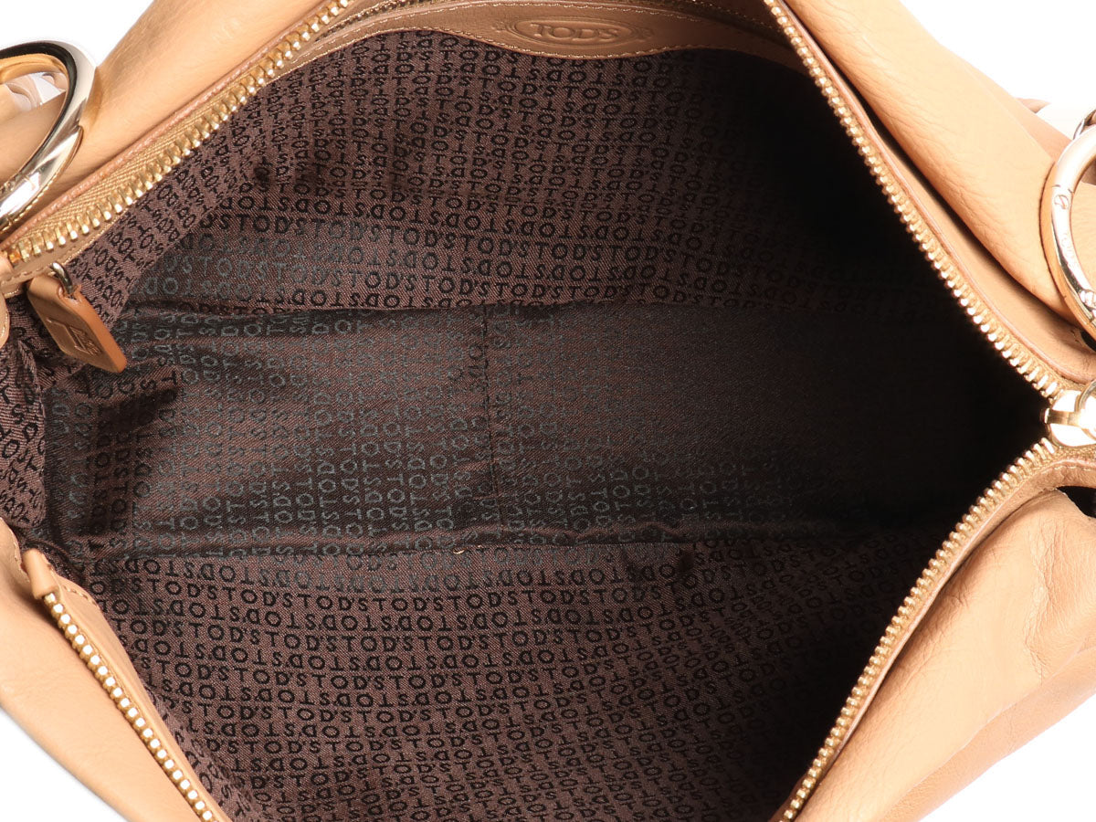 Tod's Camel Softy Bag
