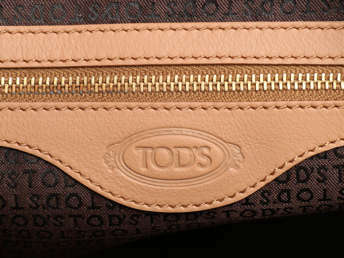 Tod's Camel Softy Bag