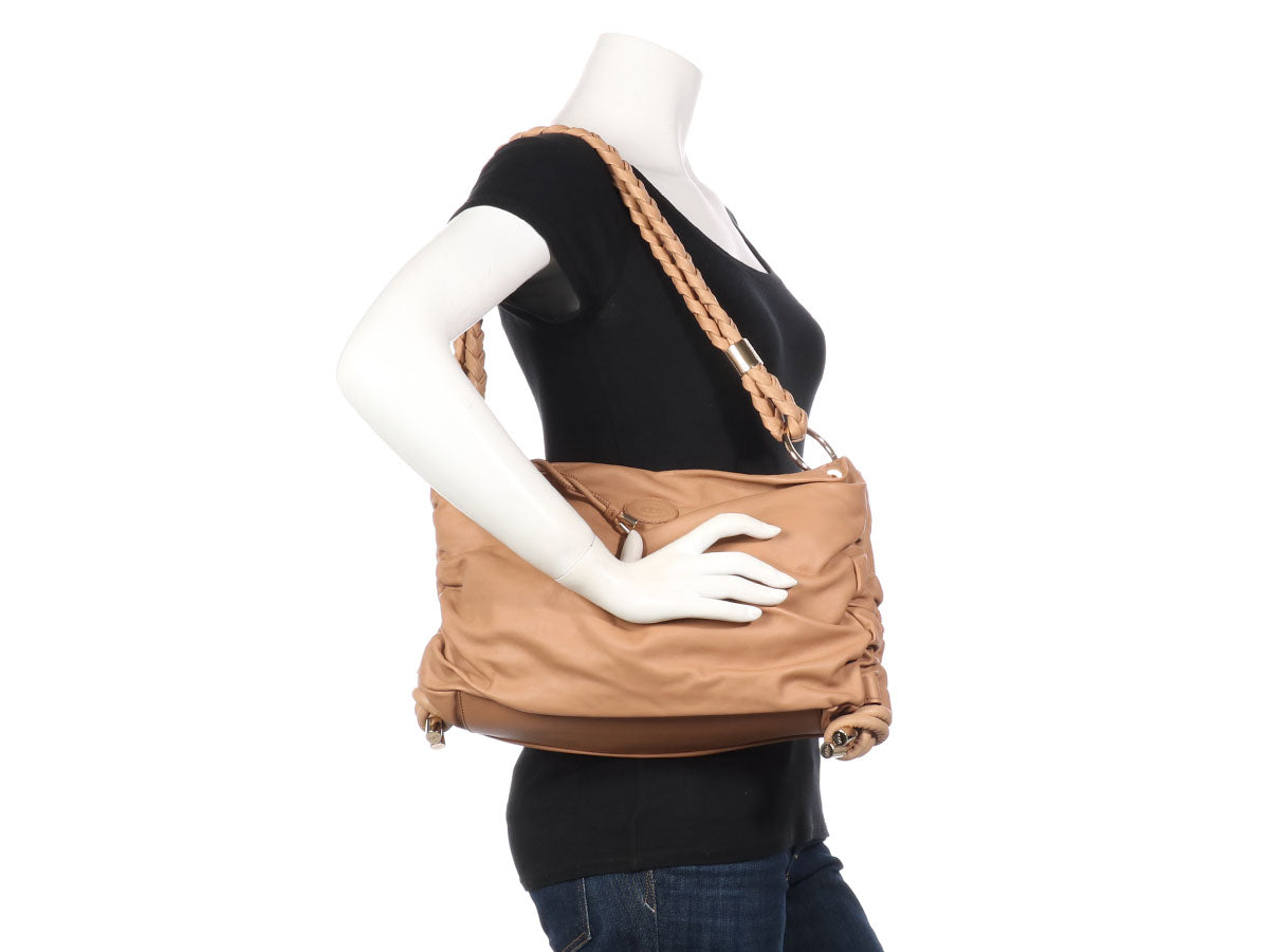 Tod's Camel Softy Bag