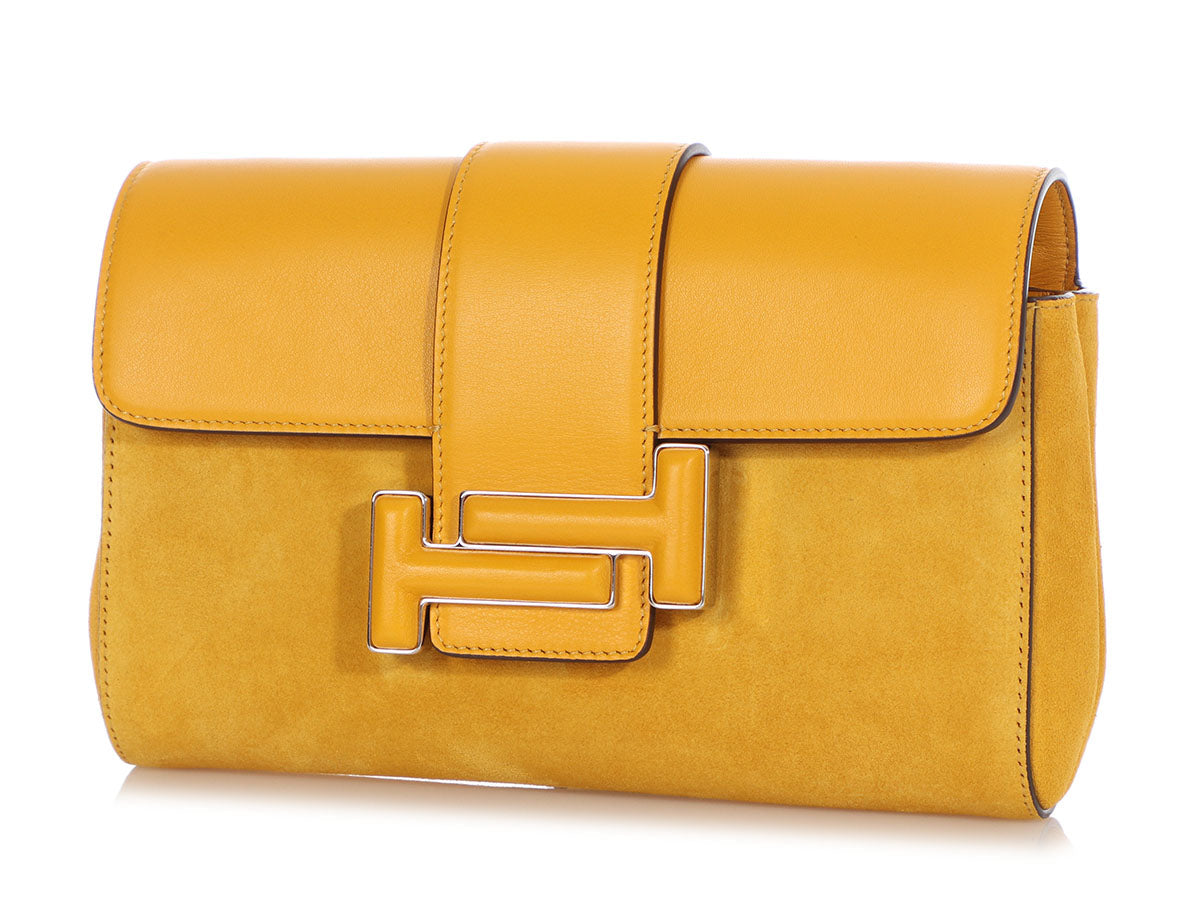 Tod's Micro Mustard Zip Bag