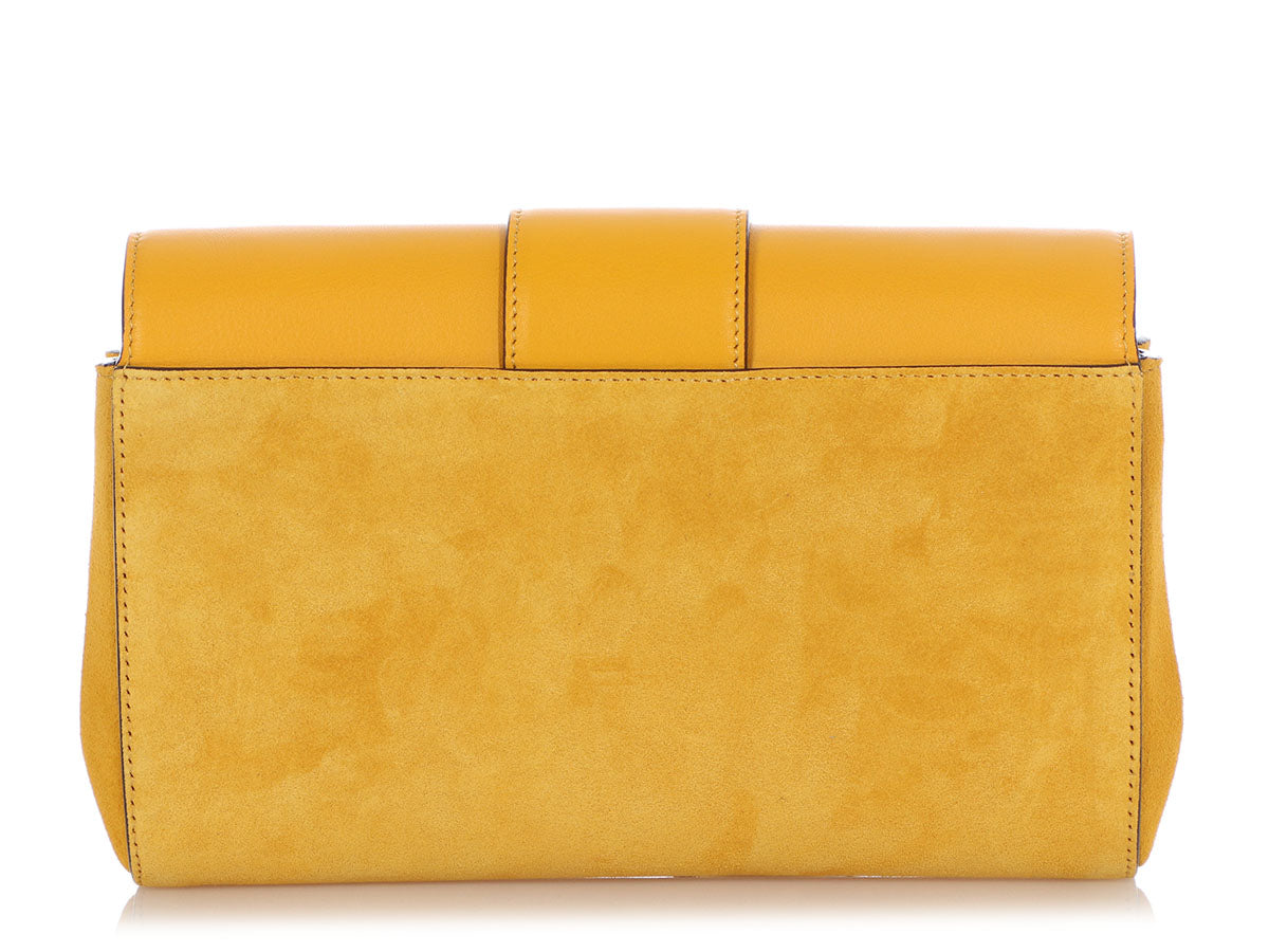 Tod's Micro Mustard Zip Bag