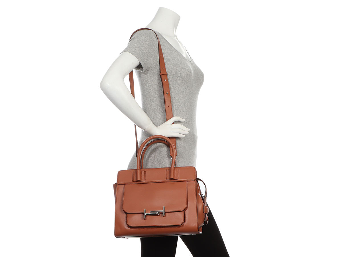 Tod’s Tan Double T Bag