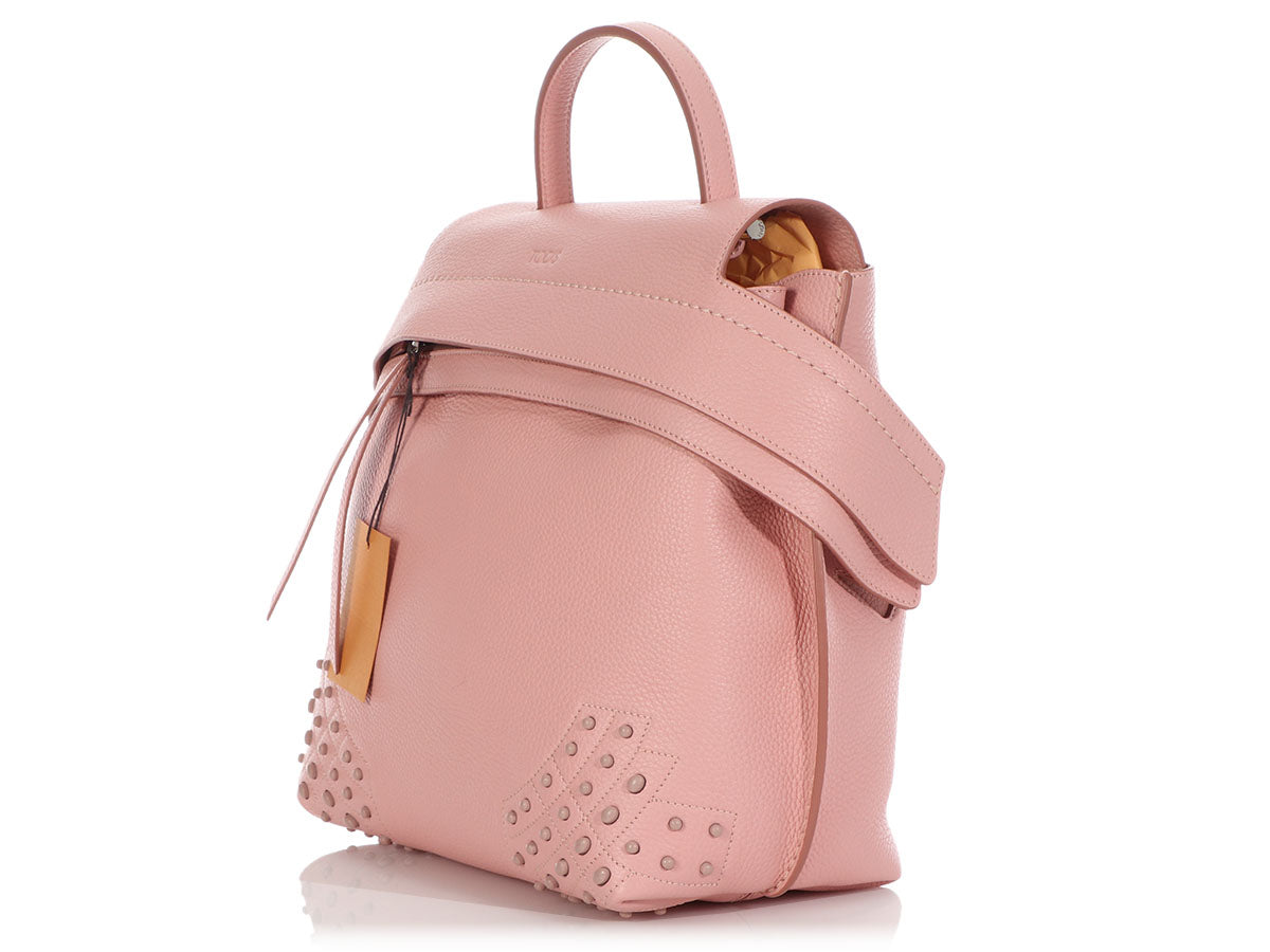 Tod’s Pink Wave Backpack