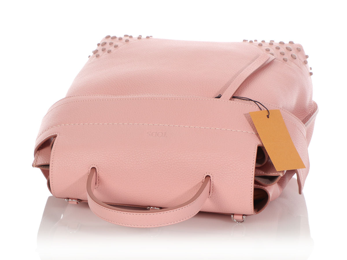 Tod’s Pink Wave Backpack
