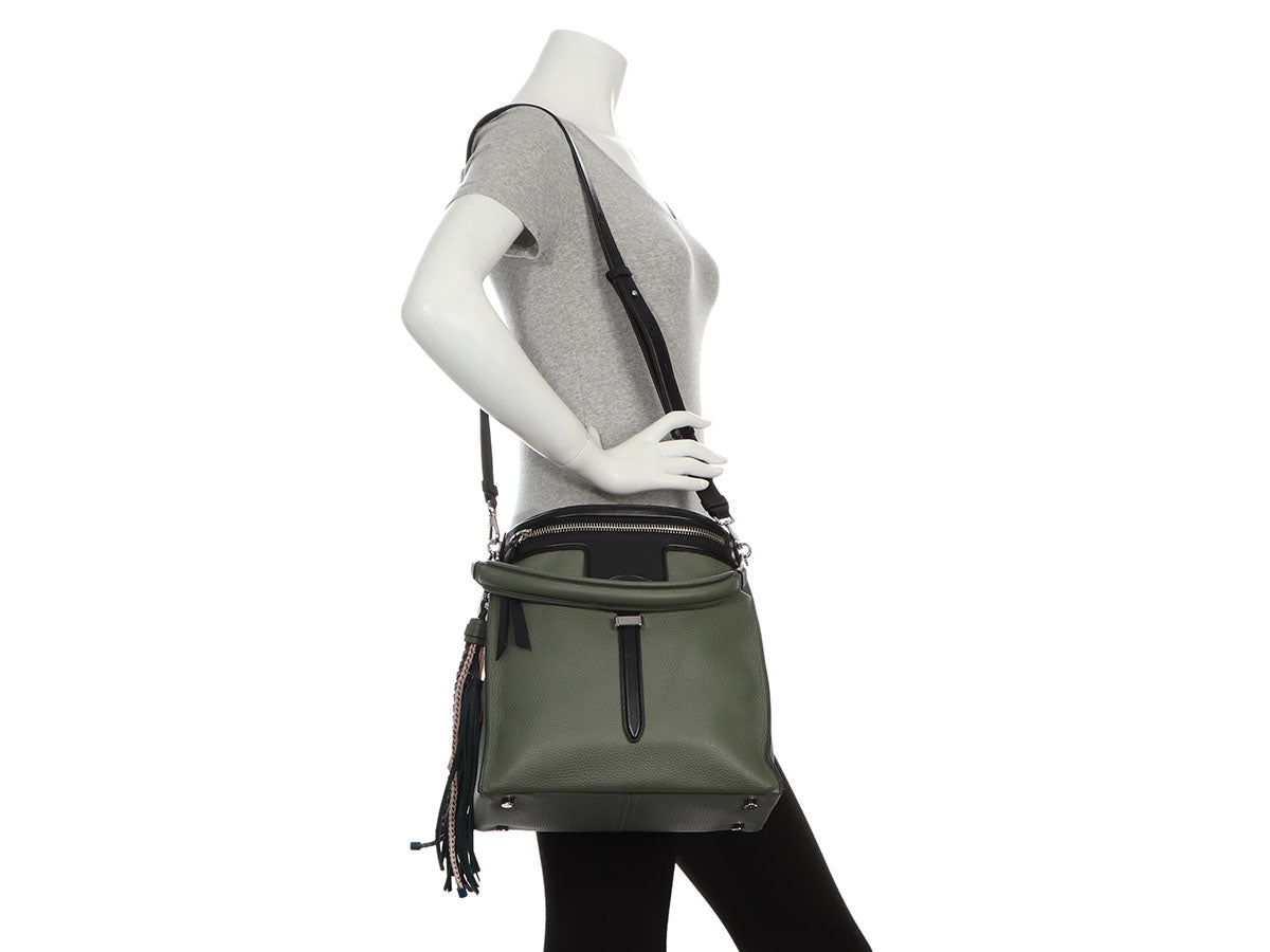 Tod's Sage Green Thea Bucket Bag