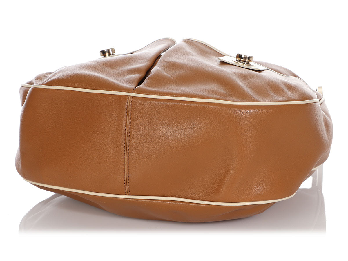 Tod's Small Brown Pocket Hobo