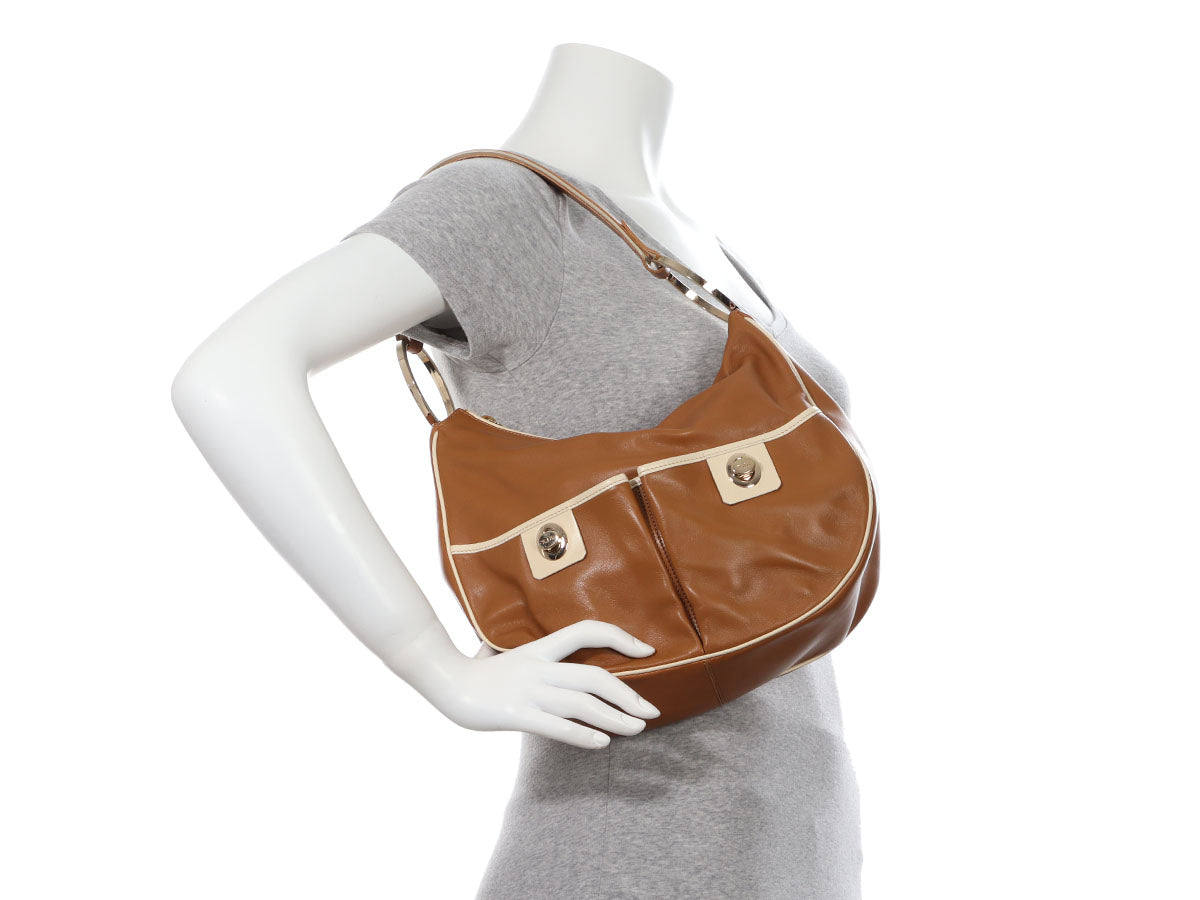 Tod's Small Brown Pocket Hobo