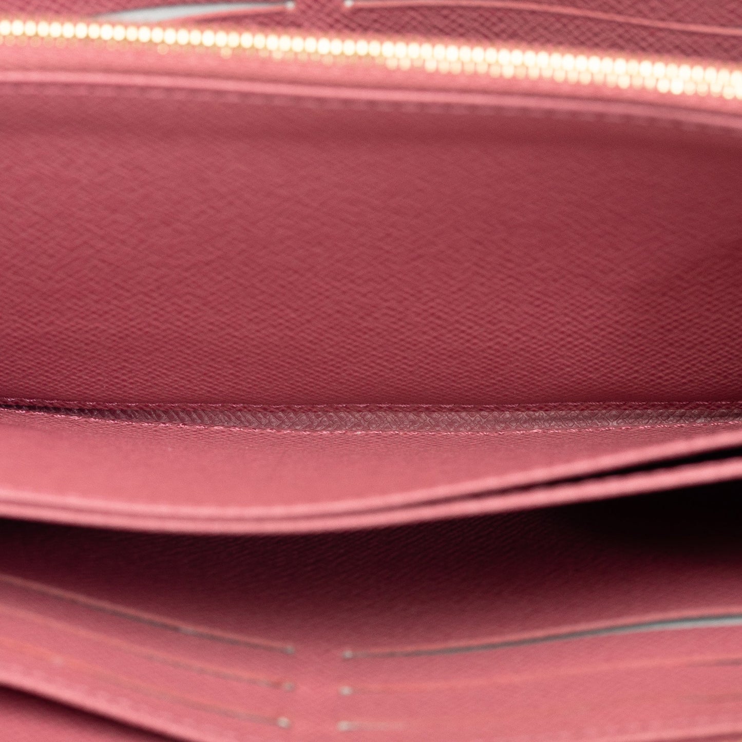 Pink Louis Vuitton Monogram Denim Jacquard Zippy Wallet