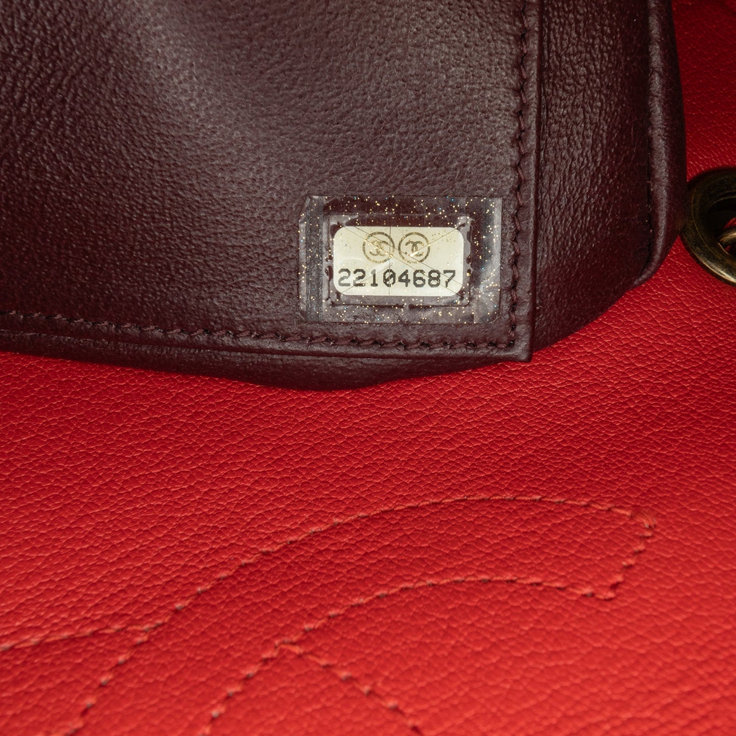 Red Chanel Small Diagonal Quilted Goatskin Flap Crossbody Bag