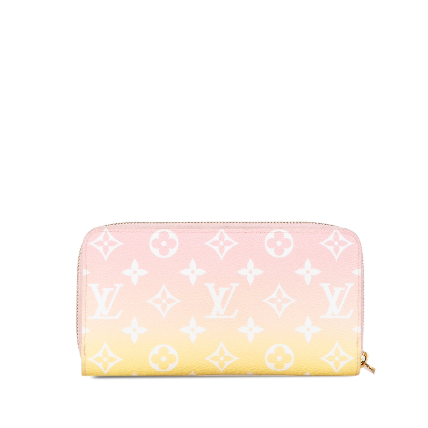 Pink Louis Vuitton Monogram Giant By The Pool Zippy Wallet
