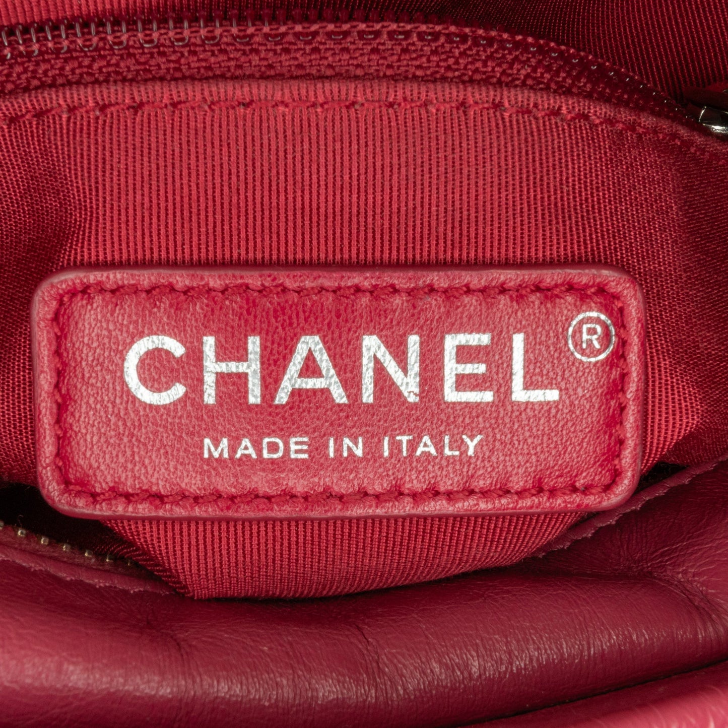 Pink Chanel Small Chevron Aged Calfskin Gabrielle Crossbody