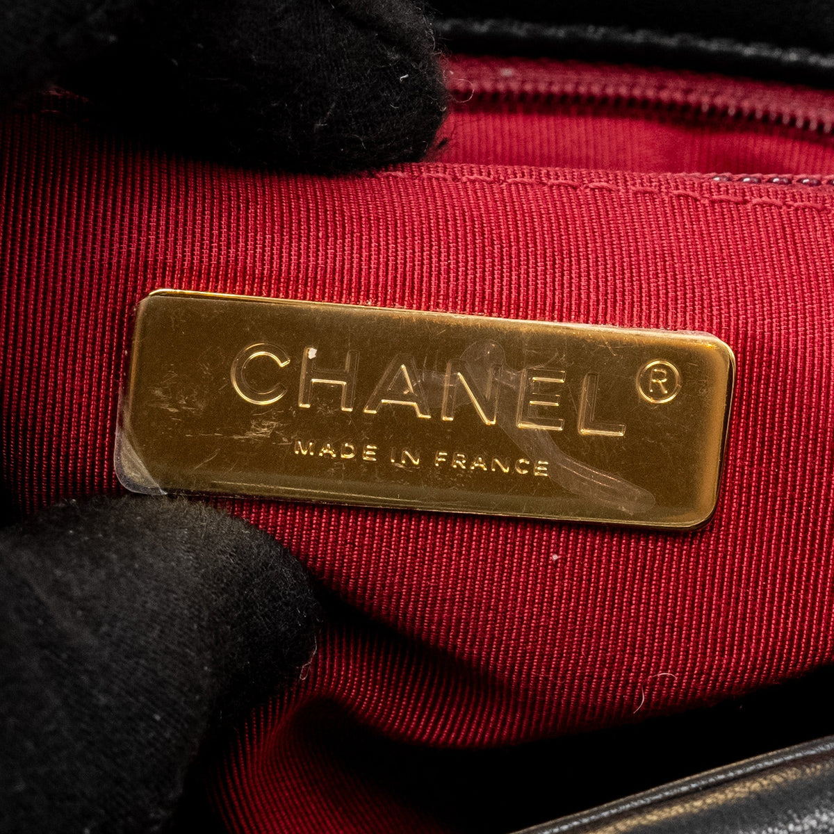 Chanel Small 19 Bag Lambskin Black Multicolour Hardware